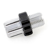 Dia-Compe M10 alloy brake lever spare with locknut for bicycle braking systems, showing the shiny metal lever and locknut.