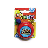 Colorful WELDTITE Adie Fun & Funky bike bell accessory with vibrant design, audible alert, perfect for safety and style on bikes.