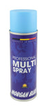 Morgan Blue Multispray Anti Corrosion Oil aerosol spray can, rust prevention lubricant for workshop use, 400cc