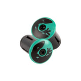Lizard Skins DSP bar tape with packaged plugs for improved bike grip, showing textured black tape and installation accessories.