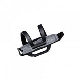 Crankbrothers BC2 SOS bottle cage with integrated tire repair tools in black and silver, suitable for bike workshop use