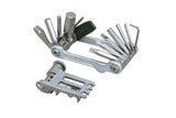 Topeak Mini 20 Pro bike multi-tool with various repair tools, compact and versatile for on-the-go bicycle maintenance.