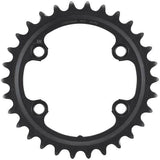 Shimano GRX FC-RX610-2 gravel bike component with 12-speed double chainring, 46-30T crankset for gravel cycling.