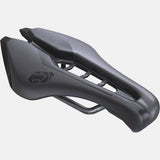 PRO TSA 1.1 Carbon Rail triathlon and time trial saddle, 132mm wide, with aerodynamic design for cycling components.