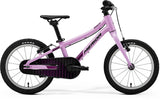 Merida Matts J.16 kids' bike with child-friendly brakes and chain guard, designed for young riders and outdoor fun.