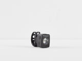 Black Trek Ion 200 RT front bike light with 200 lumens, quick mount, durable LED design for bicycle accessories.