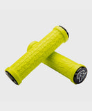 Race Face Grippler lock-on MTB bike handlebar grips with durable rubber and dual lock-on design for secure grip.