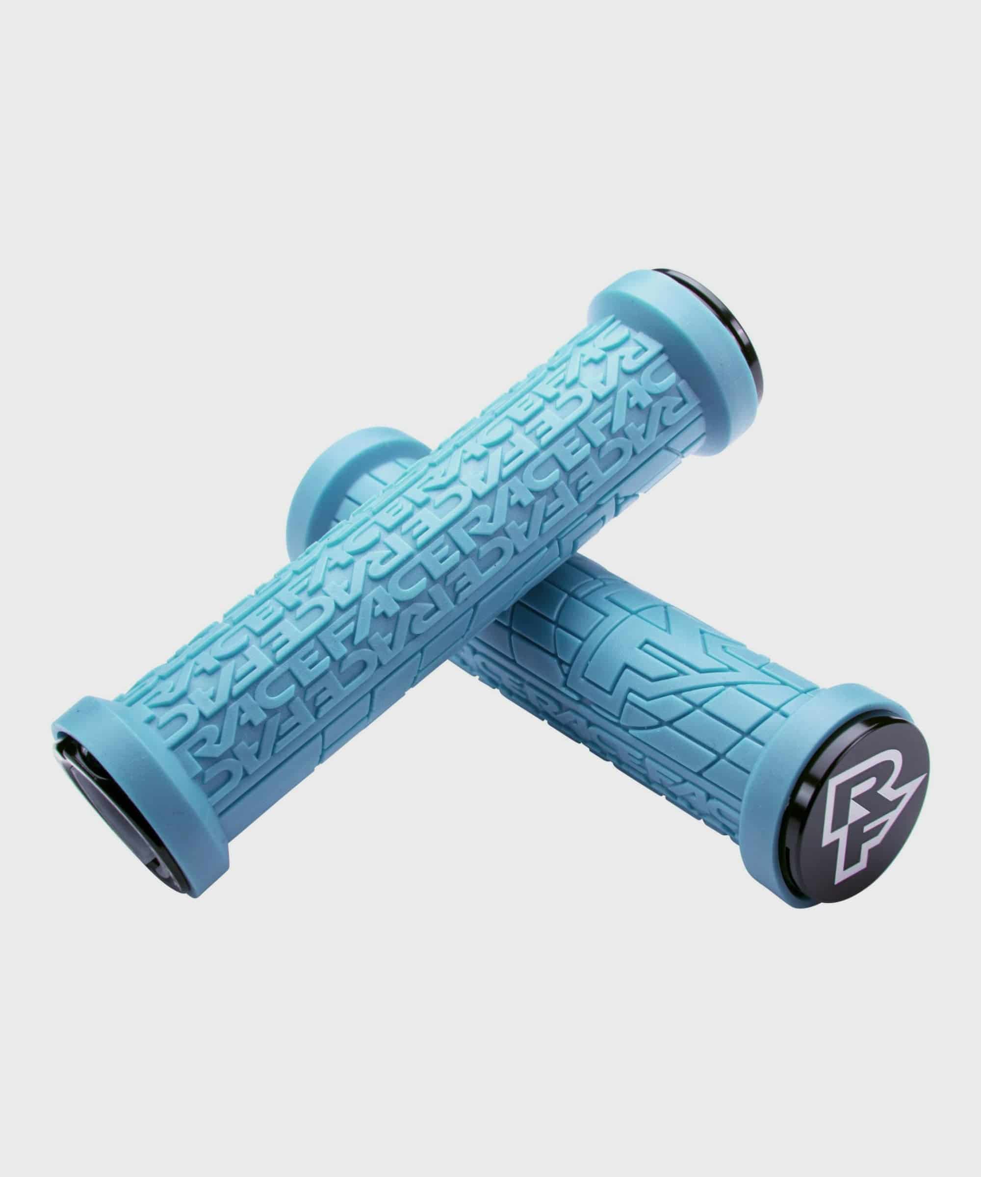 Race Face Grippler Limited Edition 2020 lock-on MTB grips with textured surface for enhanced control and comfort during rides.