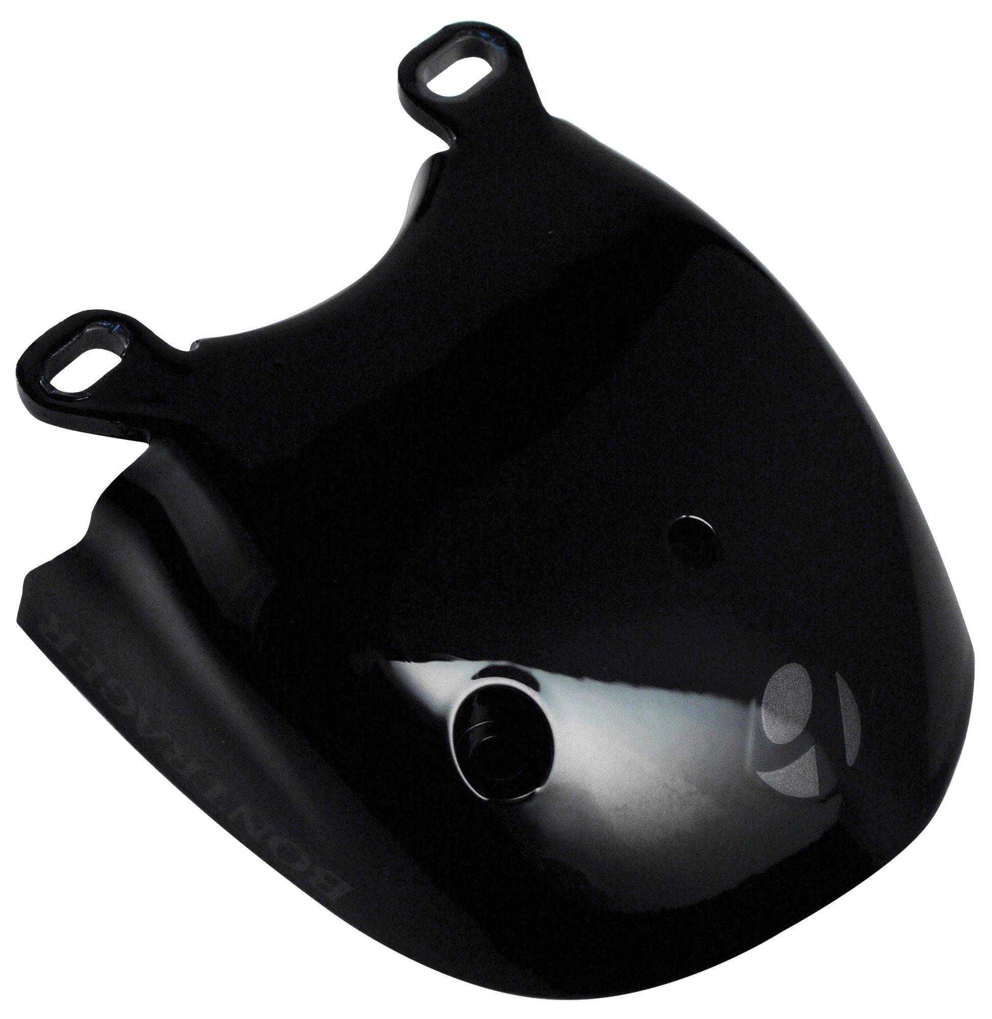 Black Trek Speed Concept Gen 1 rear brake cover providing protection, designed for aerodynamic bike components.