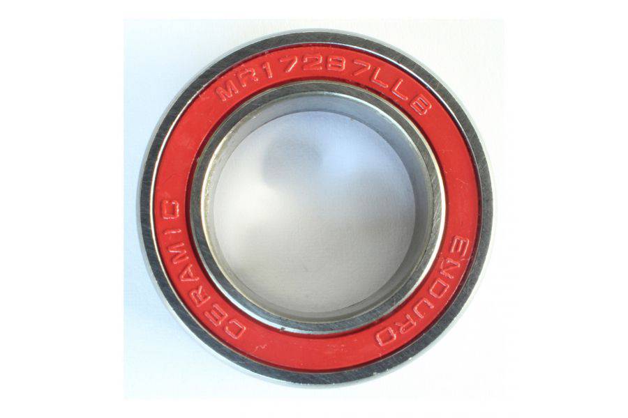 Enduro Bearings MR 17287 LLB ceramic hybrid bearing for hubs and bottom brackets, 17x28x7mm, metal and ceramic components