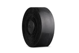 Fizik Vento Microtex Tacky bi-color cycling handlebar tape with non-slip surface, designed for comfortable bike grip.