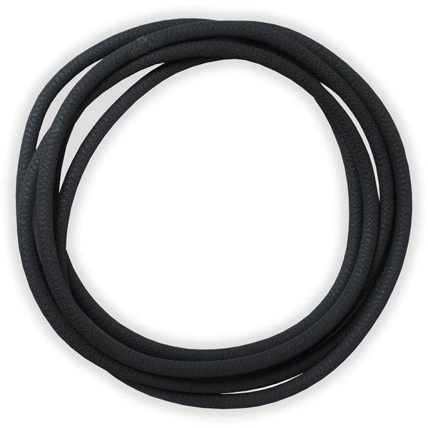 Elite replacement roller belt for indoor cycling trainers, compatible with all models, shown installed on a fitness trainer.