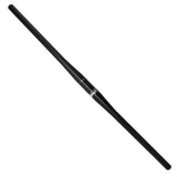 Black anodized Cinelli Wand Road Handlebar in 78cm length with 31.8mm clamp, made of lightweight alloy for cycling components.