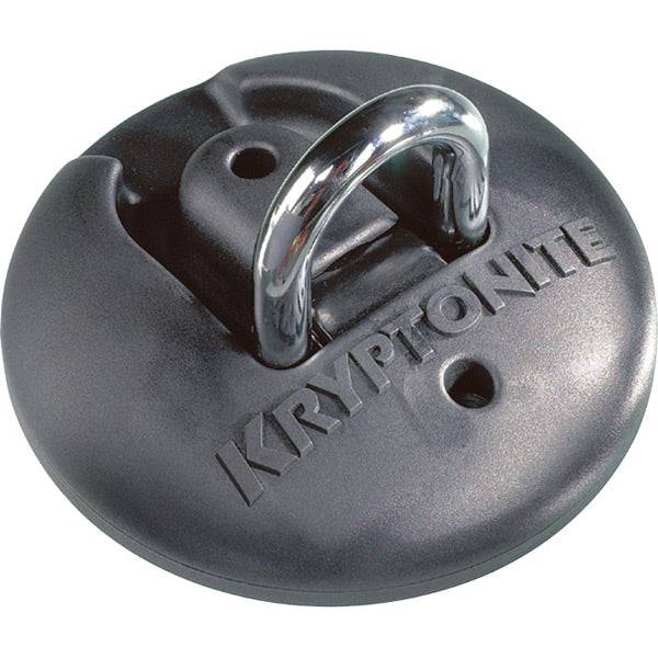 Kryptonite Stronghold ground anchor secure locking point for bike locks, made by Kryptonite, with Sold Secure Diamond certification.