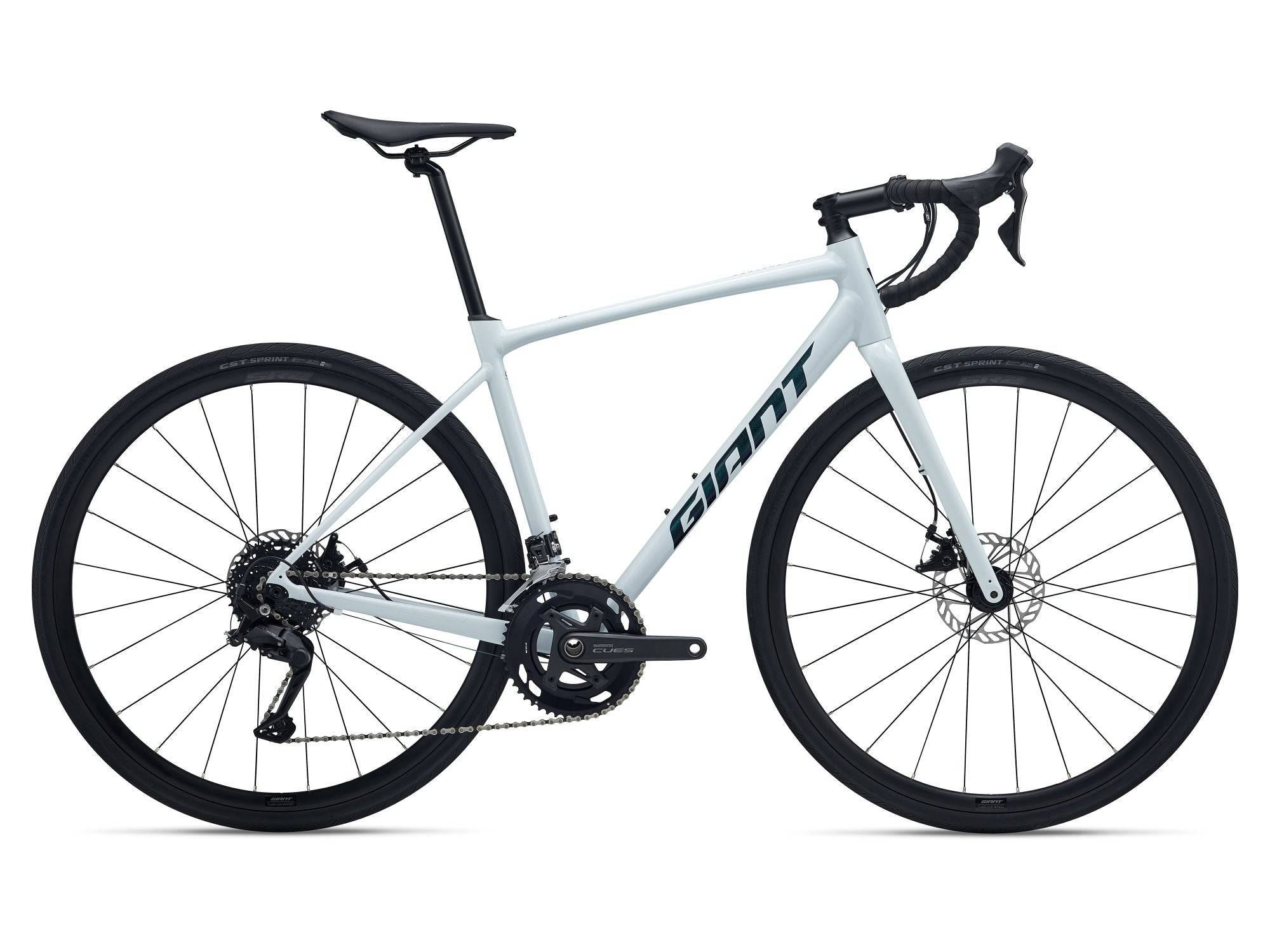 Giant Contend AR 3 MY26 road bike with disc brakes, tubeless-ready tires, lightweight frame, and comfortable design.