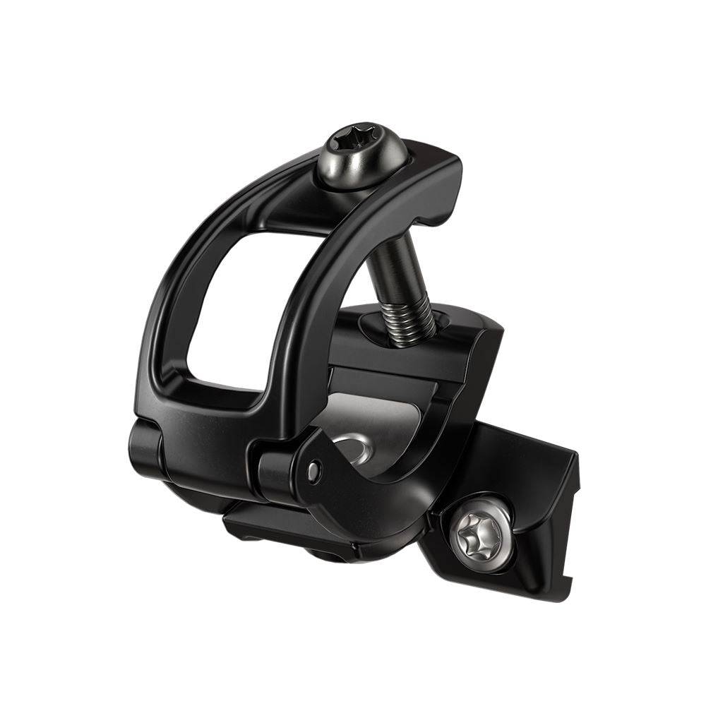 SRAM Matchmaker X single right clamp with stainless T25 bolts for MMX, Code, G2, Guide, Level, and Elixir shifters and brakes.