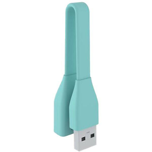Knog Blinder USB extension cable for light power, flexible connection, black color, compatible with Knog bike lights.