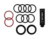 CeramicSpeed BB86/92 DUB service kit for SRAM PF4130 bottom bracket maintenance, including components and tools.