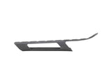 Trek 2022 Top Fuel 29 aluminum chainstay armor in black, protective guard for mountain bike components, one size.