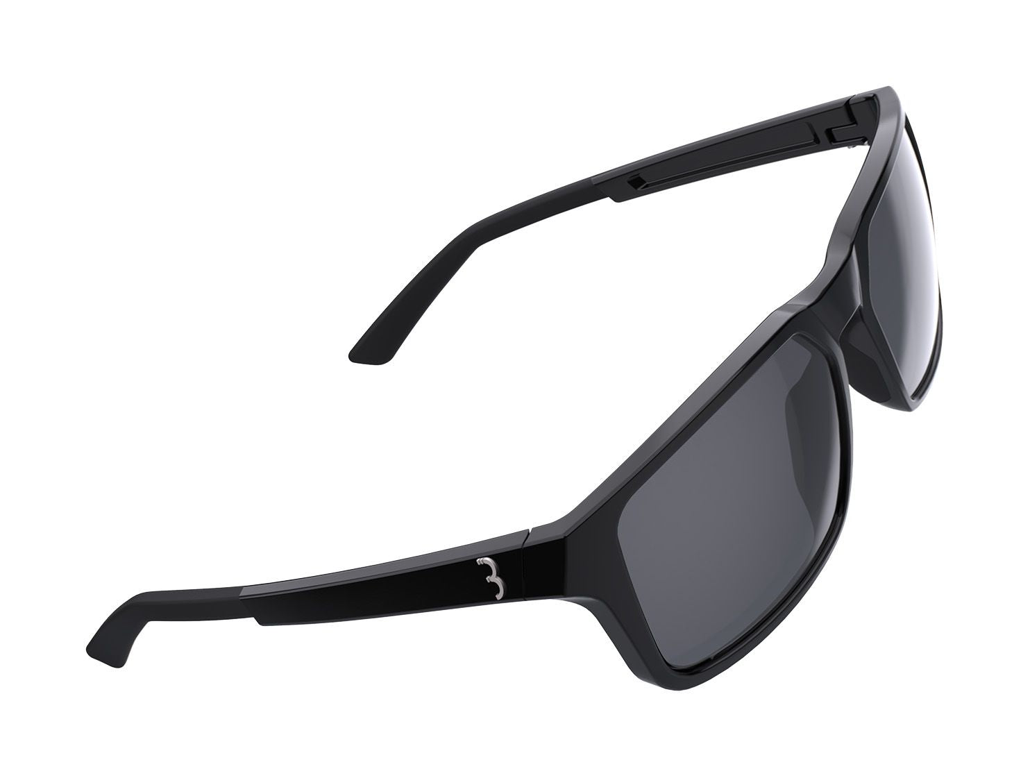 Unisex BBB Spectre Sport glasses with MLC polycarbonate lenses, lightweight athletic eyewear for active wear.