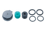 Topeak Mini Dual Pump rebuild kit in black, replacement accessories for maintaining and repairing the portable bike pump.