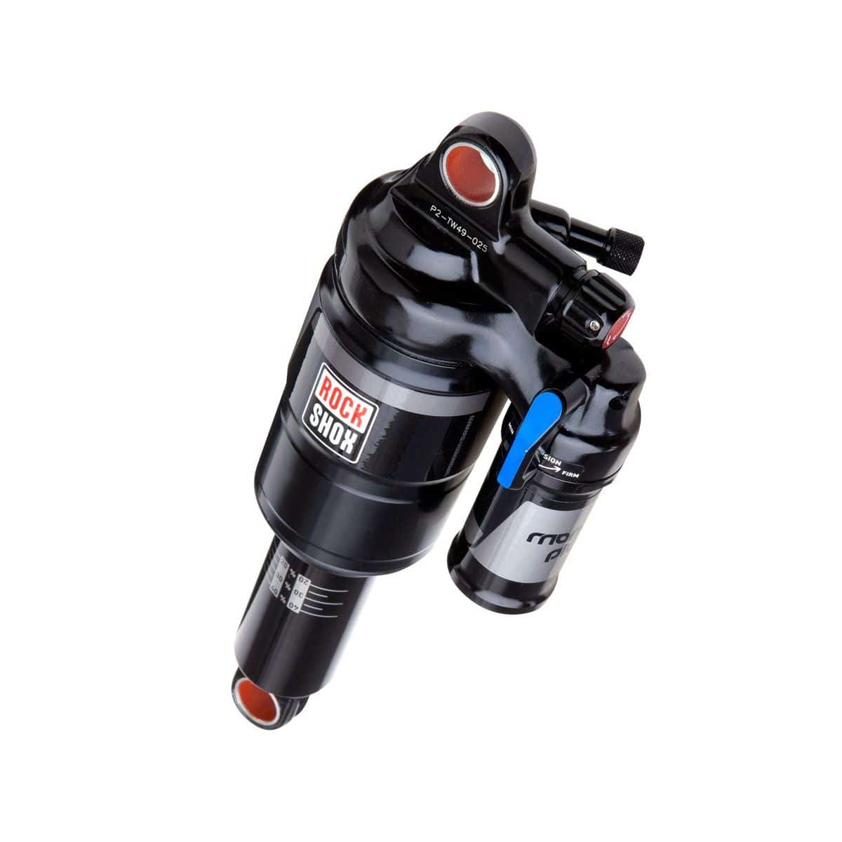 Rockshox - Monarch Plus RC3 - (200X57/7.875X2.25) Debonair Tune-Midreb/Midcomp - Fast Black Body - MY16: BLACK 200X57 | Swinnerton Cycles