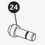 Park Tool 1949 extension bolt for workshop tools, replacement part for bicycle maintenance and repair.