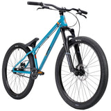 DMR Bikes Sect dirt jump bike featuring a tapered head tube and hydroformed chainstays, ready for urban and trail riding.