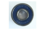 Enduro Bearings 609 2RS ABEC 3 sealed cycling hub bearings, 9x24x7mm, showing the metal exterior and sealing rings