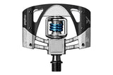 Crank Brothers Mallet 3 flat pedal with adjustable traction pins and premium cleats, durable cycling component for secure grip