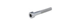 Trek Domane adjustable seatmast bolt, 35mm grey, replacement component for Trek road bikes, shown in close-up image.