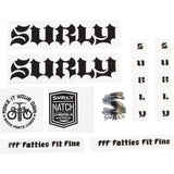 Surly bikes frame stickers and decals for customizing and personalizing your bike's components.