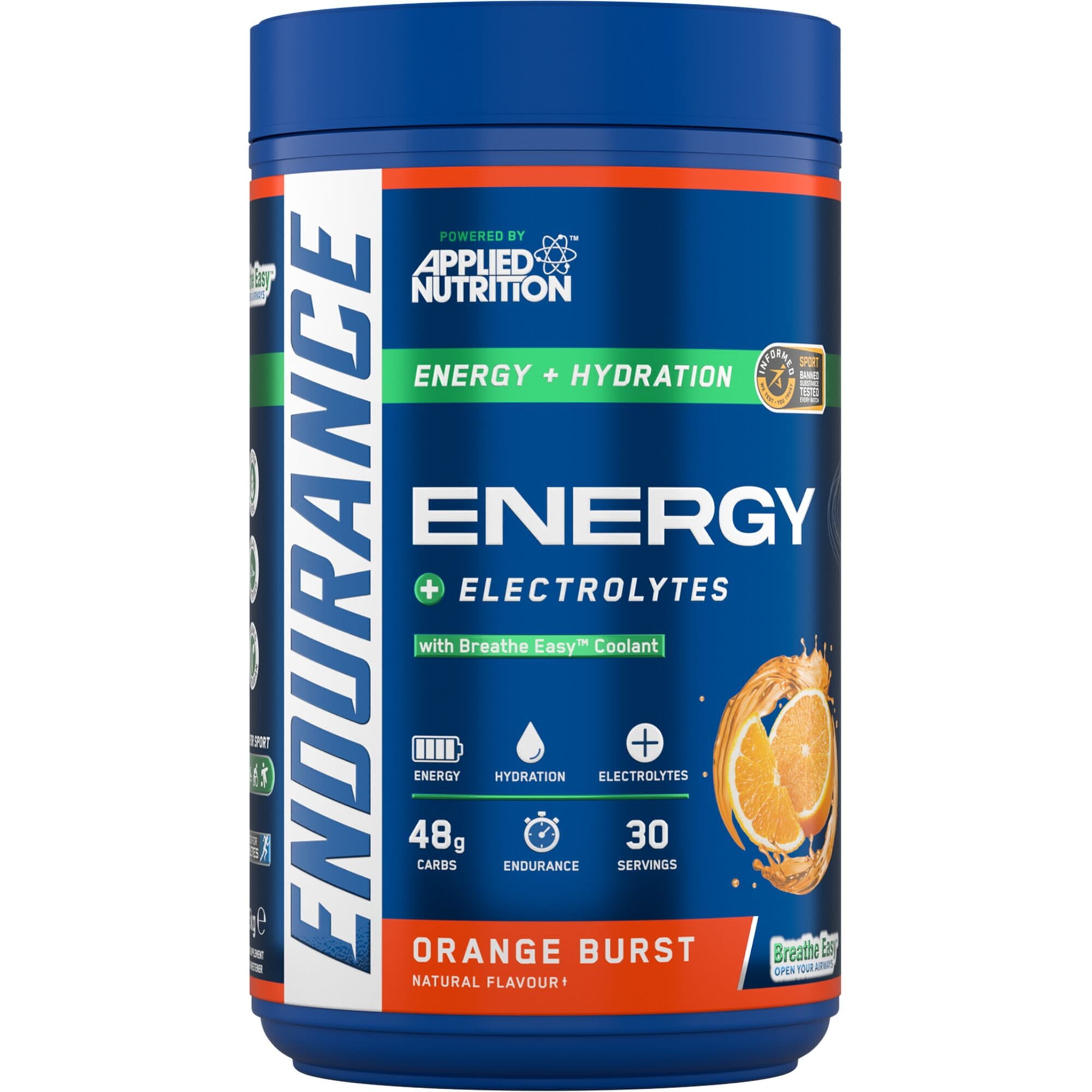 Applied Nutrition Endurance Breathe Energy and Hydration Powder