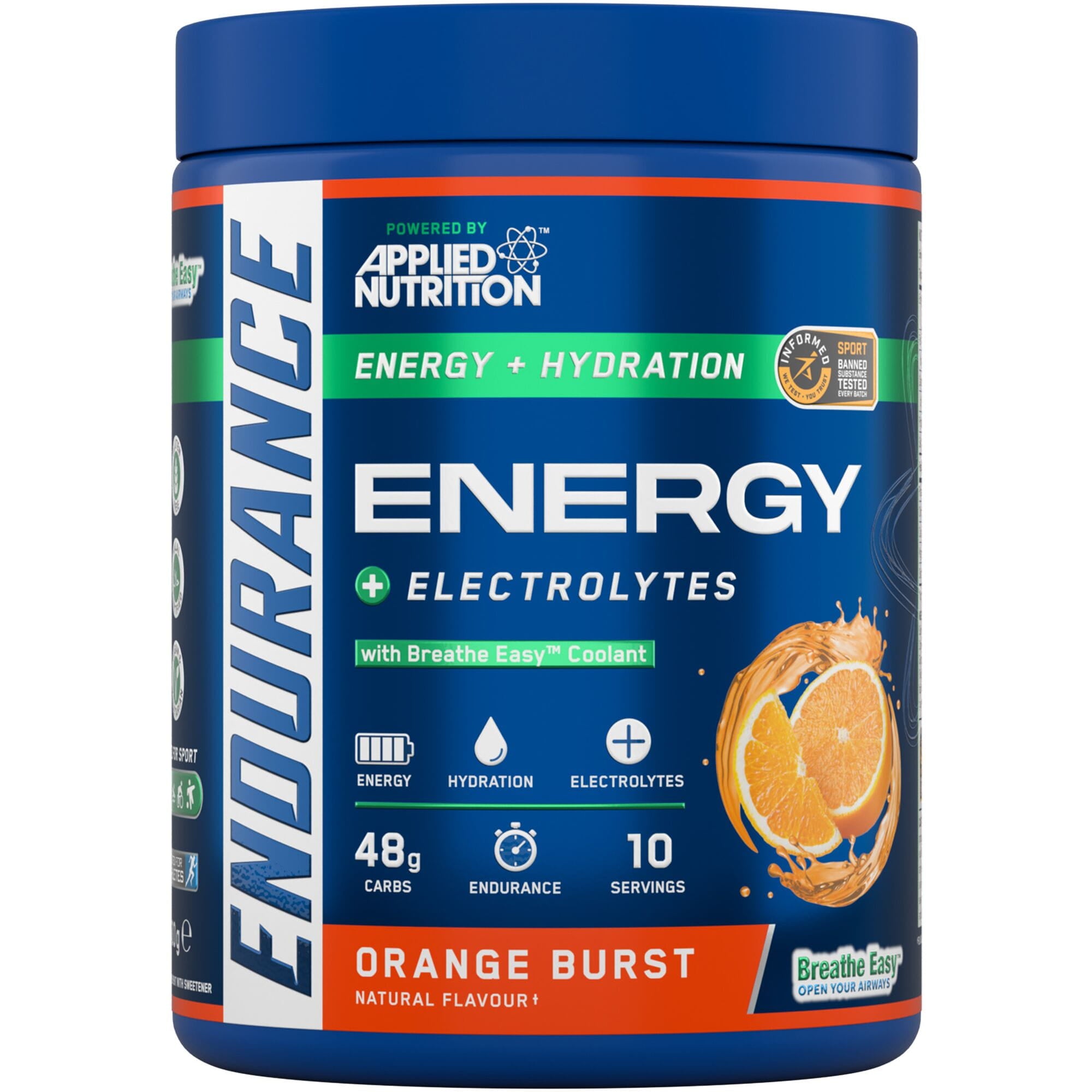 Applied Nutrition Endurance Breathe Energy and Hydration Powder