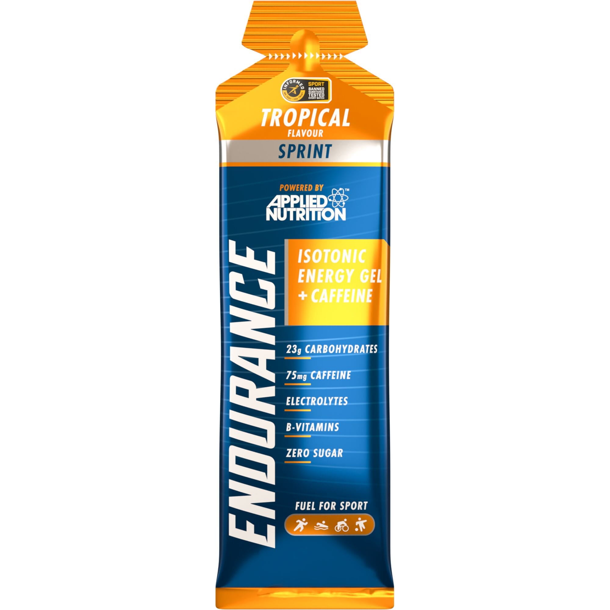 Applied Nutrition Endurance Sprint Isotonic Energy Gel Caffeine