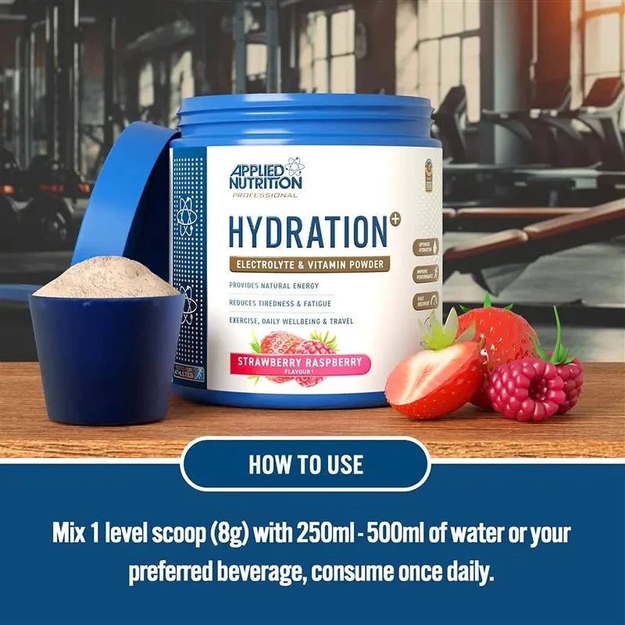 Applied Nutrition Hydration+ Complete Electrolyte and Vitamin Powder