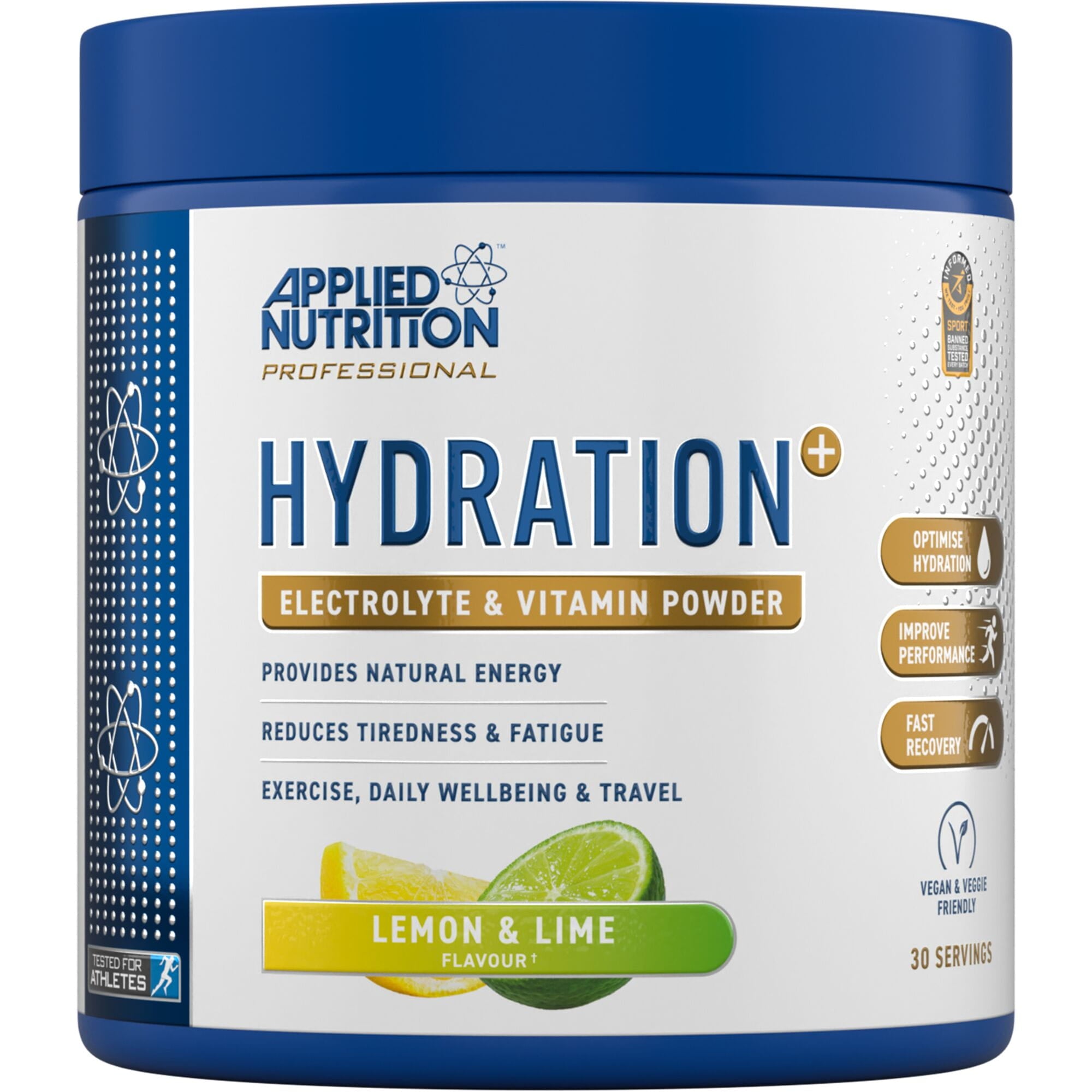 Applied Nutrition Hydration+ Complete Electrolyte and Vitamin Powder