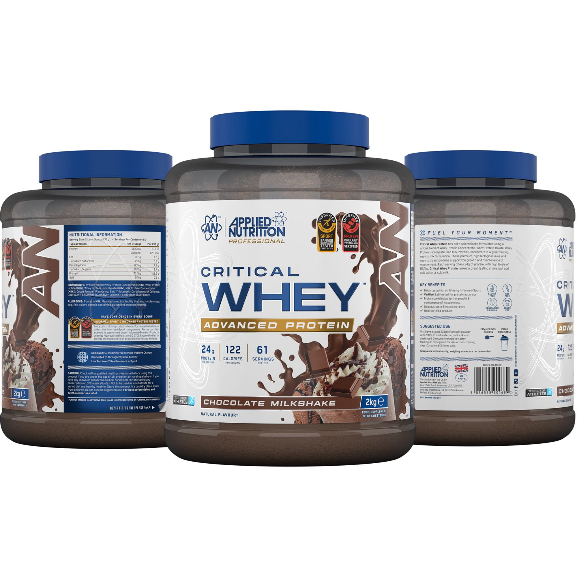 Applied Nutrition Critical Whey Protein Powder