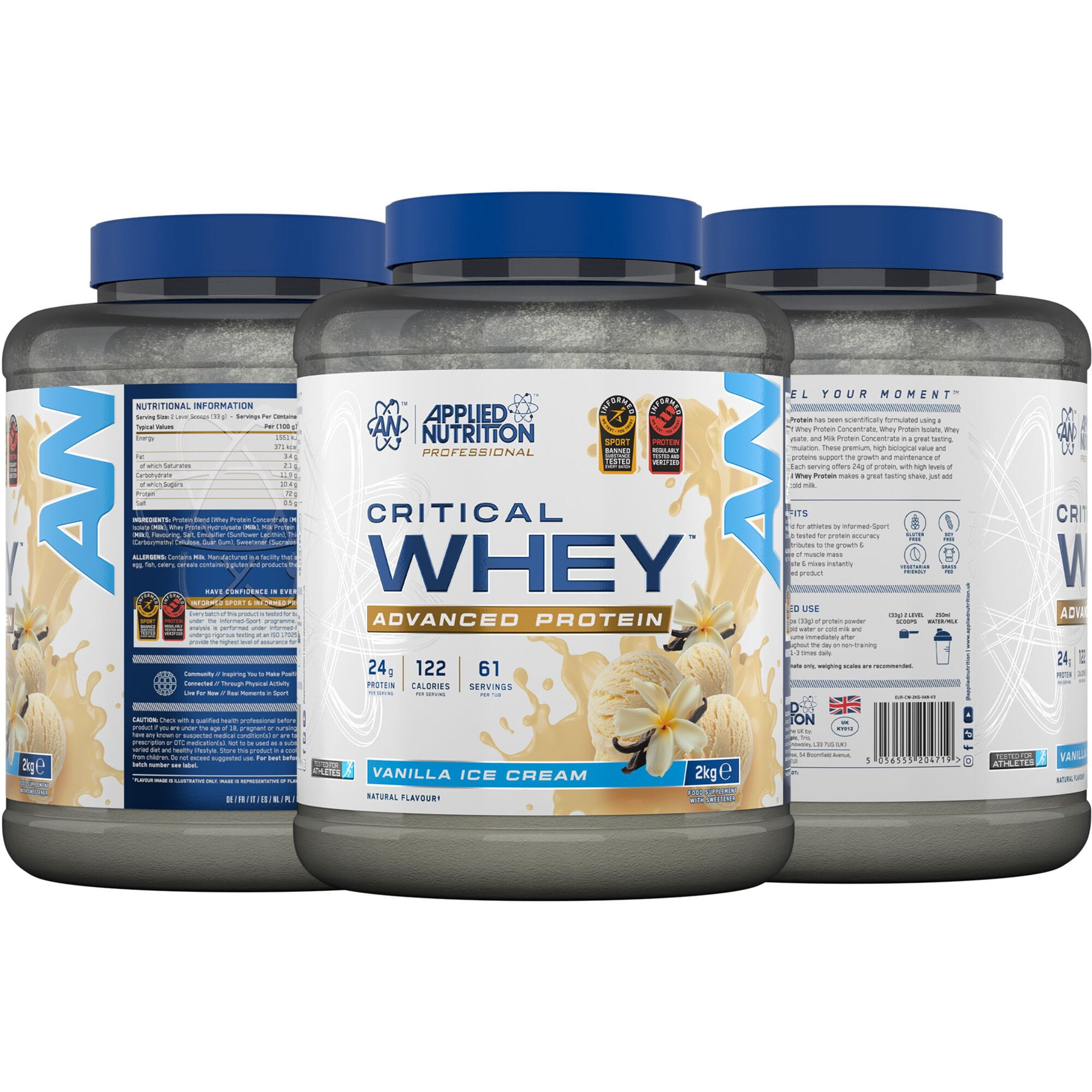 Applied Nutrition Critical Whey Protein Powder
