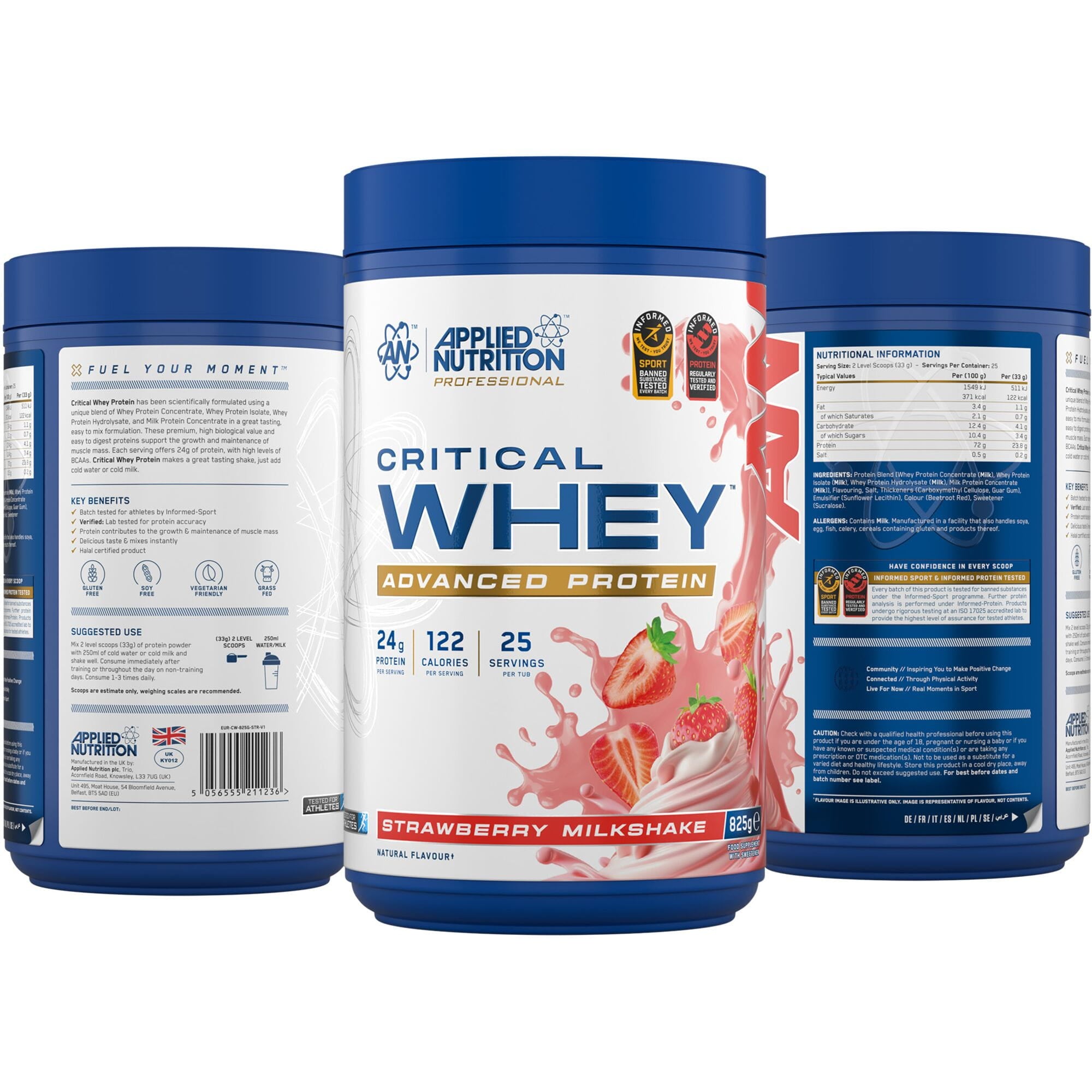 Applied Nutrition Critical Whey Protein Powder