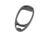 Trek Aero RSL bike headset spacers for precise steering adjustments, shown stacked on a bike handlebar.