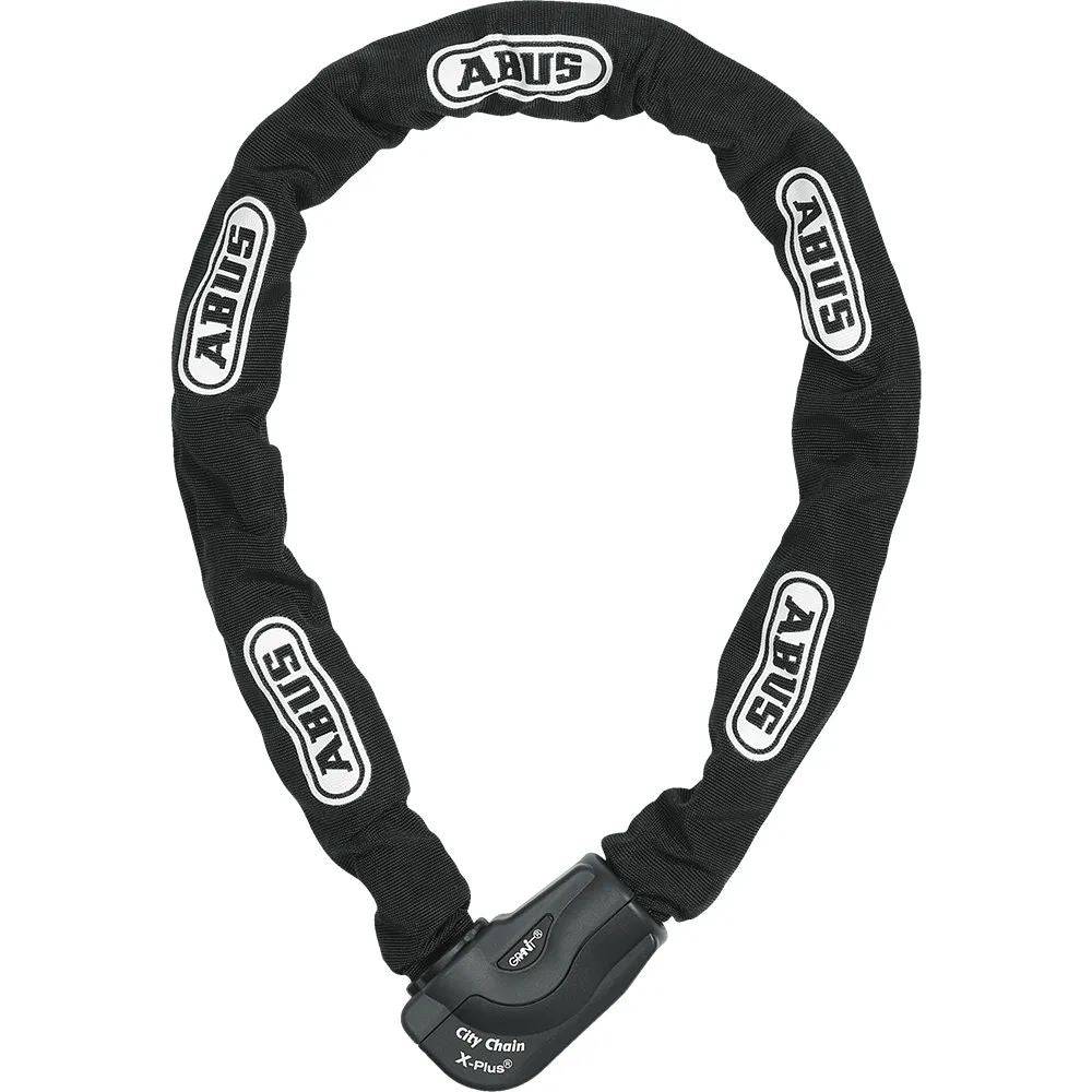 ABUS 1060/110 City Chain Lock for bicycles, high security level 15, with durable steel chain and lock for urban bike security.