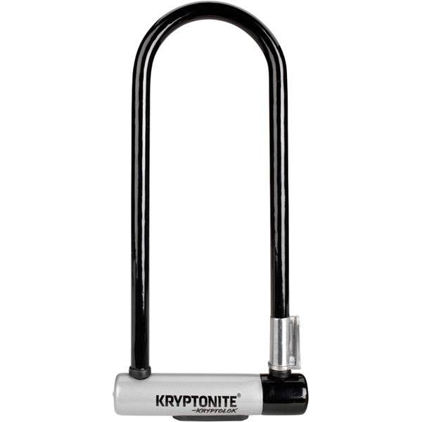 Kryptonite Kryptolok Long Shackle U-Lock with FlexFrame Bracket, Sold Secure Gold rated, secure bike lock with durable shackle