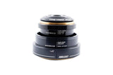 Cane Creek AngleSet threadless headset in black with ZS44/28.6 and EC56/40 sizes, featuring 13mm adjustable spacers.