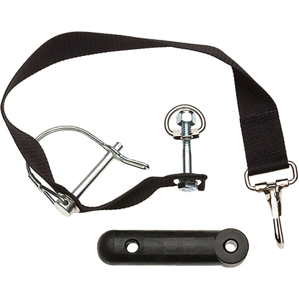 Burley Round Flex Connector Kit for mounts and spares with safety strap options, featuring flexible connectors and safety straps.