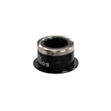 Halo MT Supadrive DH150 XD axle cap hub spare part for mountain bike hubs, shown in close-up detail.