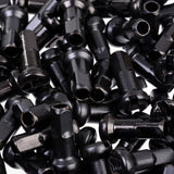 Halo brass bicycle wheel spoke nipples, durable and corrosion-resistant, shown in a pack of 100 for bicycle wheel components.