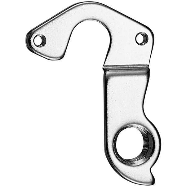 M Part gear hanger for Cannondale and Bulls bikes, durable replacement component, shown attached to bike drivetrain.