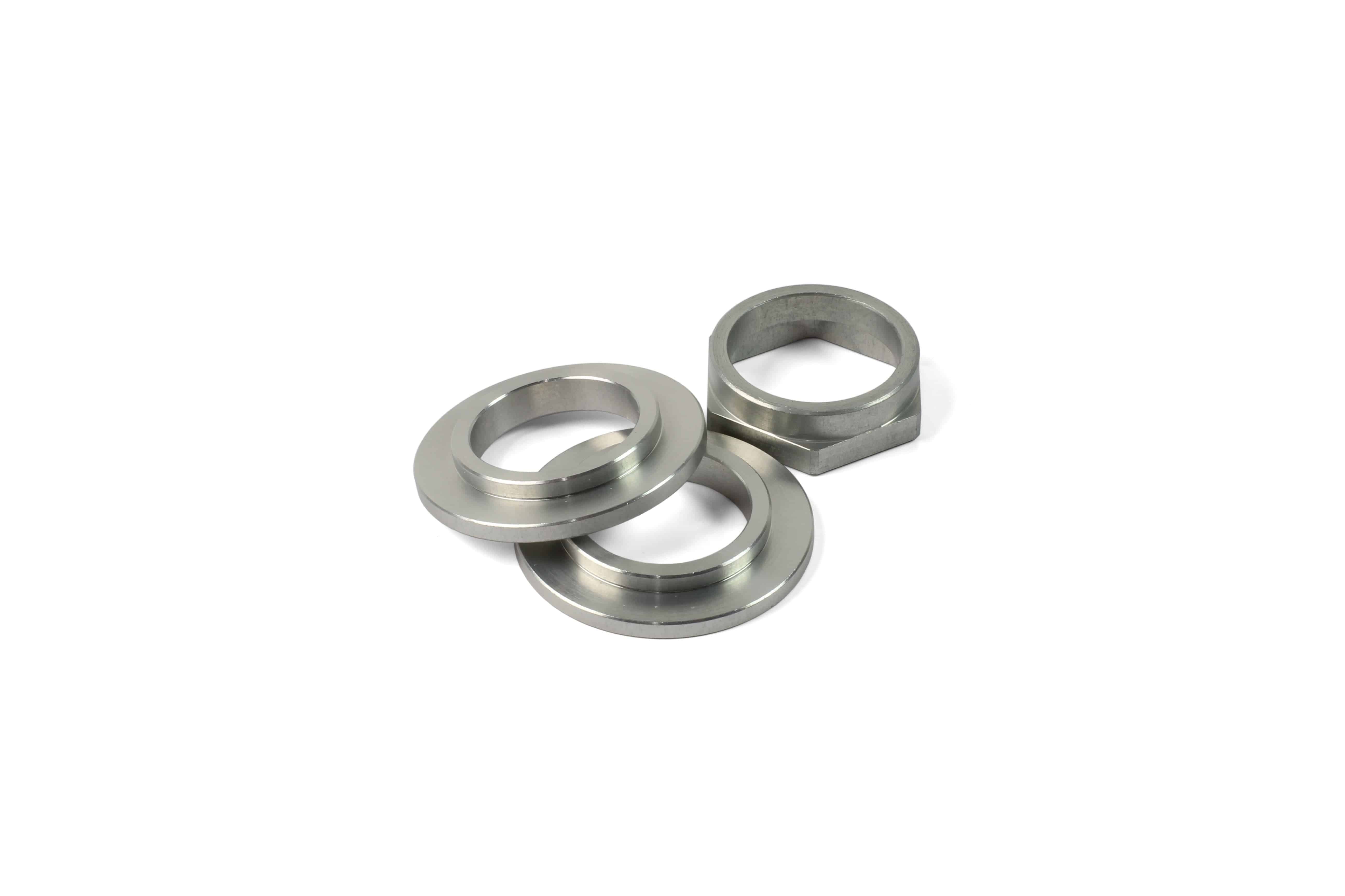 Hope PF46 press fit bottom bracket tool adapter kit for bike maintenance, showing the 30mm tool in a workshop setting.