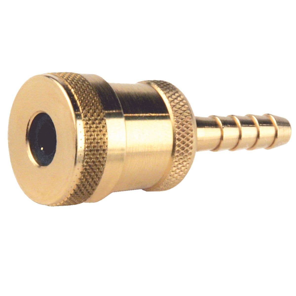 SKS Brass Push-On Nipple accessory for secure pump attachment and tire inflation, designed for reliable valve connection.